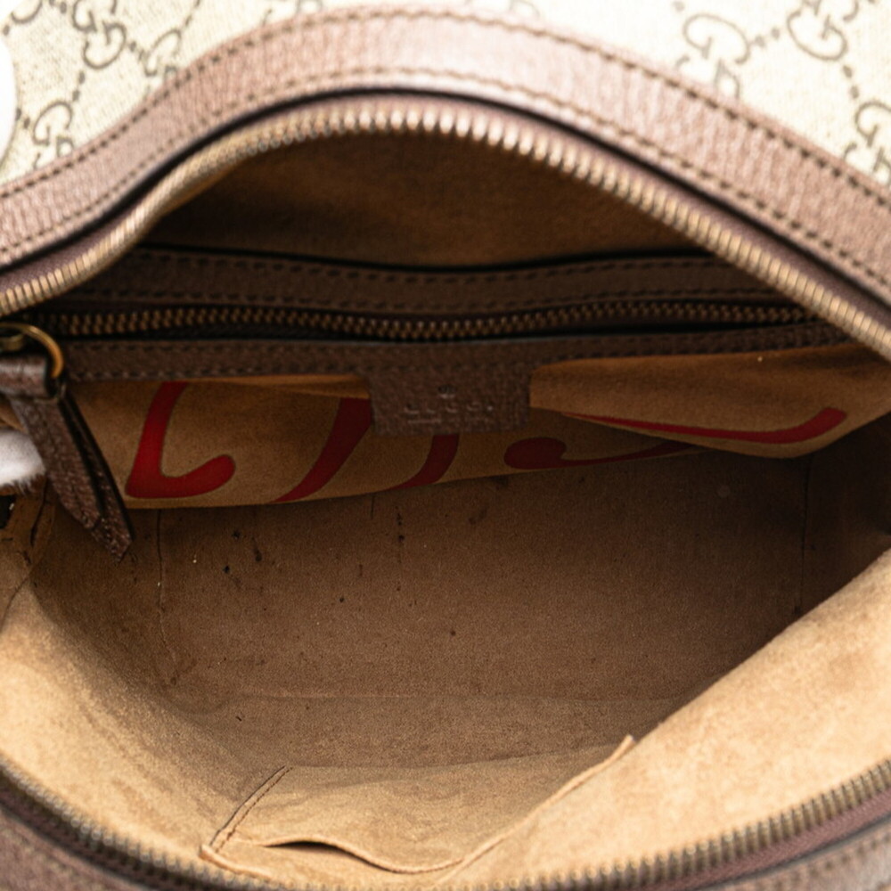 GUCCI Authentic Brown Leather Backpack - Picture 8 of 13